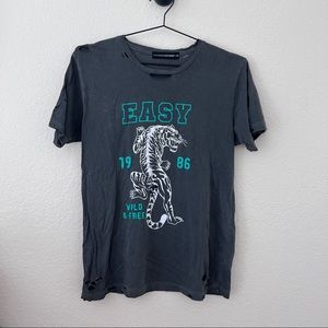 Easy Tiger Destructed Graphic Tee